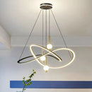 Axyaa Chandelier: Modern Pendant Ceiling Light for Dining Room