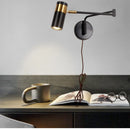 Axyaa Rotatable LED Swing Arm Wall Lights for Home Decor & Lighting