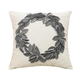 Axyaa Christmas Festival Flower Round Pillowcase for Cozy Home Decor