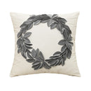 Axyaa Christmas Festival Flower Round Pillowcase for Cozy Home Decor