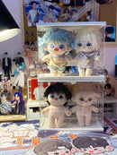 Axyaa Cotton Dolls Display Box: Plush Toy Showcase & Storage Organizer