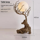 Axyaa Retro Branch Ceiling Chandelier Designer LED Hanging Light for Home Décor
