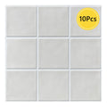 Axyaa 3D Tile Stickers, Waterproof Self-Adhesive Backsplash for Kitchen & Bathroom