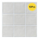 Axyaa 3D Tile Stickers, Waterproof Self-Adhesive Backsplash for Kitchen & Bathroom