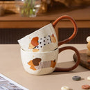 Axyaa Cute Puppy Ceramic Mug - 300ML Cartoon Coffee Cup