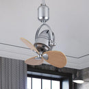 Axyaa 16 Inch Mini Dual Purpose Ceiling Fan for Living Room and Bar