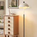 Axyaa Elegant Eggshell Floor Lamp Acrylic Shade for Home Décor