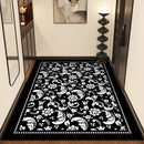 Axyaa French Floral Area Rug for Bedroom and Living Room Décor