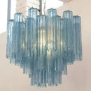 Axyaa French Glass Chandelier Pendant Light - Elegant Design for Home Decor