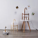 Axyaa Chinese Style Solid Wood Floor Lamp - Creative Lighting Fixture