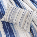 Cottage Coastal Quilt Set 6 Piece - Lightweight Bedding Layer, Shams - Axyaa Brand