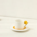 Axyaa Geometric Ceramic Coffee Cup Set