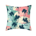 Axyaa Tropical Plant Pillowcase 45*45cm Decor for Home Office Car