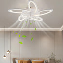 Axyaa Smart Ceiling Fan Light Dimmable Remote Control Home Decor