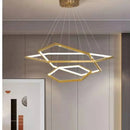 Axyaa Modern Luxury LED Chandelier for Dining and Living Room