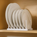 Axyaa Kitchen Dish Rack Organizer - Multifunctional Dinnerware Storage Stand