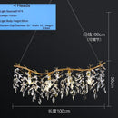 Axyaa Crystal Sky Chandelier: Elegant Ceiling Lighting for Hotel, Bedroom, Restaurant, Bar Counter