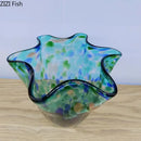 Modern Axyaa Glass Vase Hydroponic Flower Pots for Desk Decoration