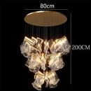 Axyaa Nordic Stair Chandelier Living Room Dining Pendant Ceiling Light