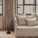Axyaa Modern Minimalist Black Floor Lamp for Bedroom, Office, Study & Eye Protection