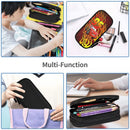 Axyaa Lightning Mcqueen Double Layer Pen Box - Large Capacity, Office & Makeup Accessories