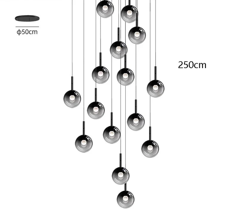 Axyaa Ring LED Pendant Light for Modern Home Decor & Indoor Lighting