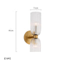 Axyaa Glass Pendant Light LED Chandelier for Classic Villa Home Decor