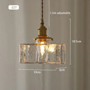 Axyaa Glass Pendant Light: Minimalist Nordic Luxury Chandelier for Home & Restaurant