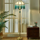 Axyaa Retro Tassel Floor Lamp for Living Room and Bedroom
