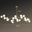 Axyaa Nordic Branch Light Set with Glass LED Design