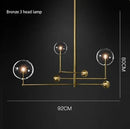 Axyaa Nordic Living Room Chandelier - Modern Lighting for Home, Coffee Shop, and Dining Area