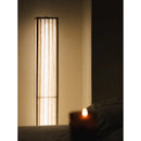 Axyaa Solid Wood Standing Floor Lamp - Minimalist Zen Style for Living Room