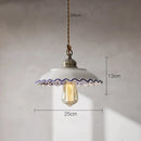 Axyaa Ceramic Vintage Hanging Lamp for Dinning Room Restaurant Bar Coffee Home