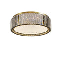 Axyaa Crystal Ceiling Lamp: Elegant Nordic Light Luxury for Home Decor & LED Lighting