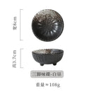 Axyaa Retro Soy Sauce Dipping Plate Set - Commercial & Household Sauce Dish
