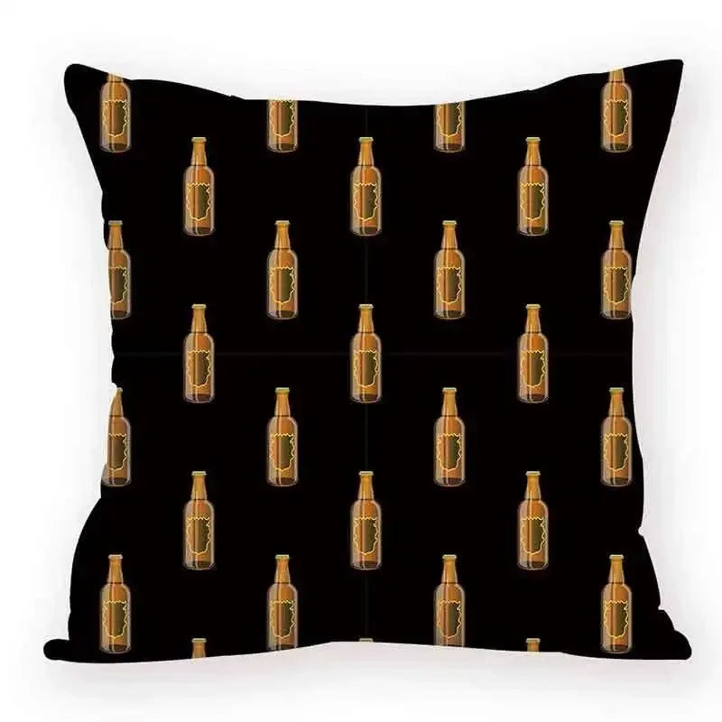 Axyaa Cartoon Animal Food Cushion Cover 45X45CM