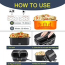 Axyaa Portable Electric Lunch Box with Heating Function