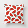 Axyaa Cartoon Watermelon Banana Print Seat Cushion Cover