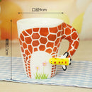 Axyaa Puppy Giraffe Ceramic Coffee Cup 400ml