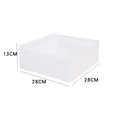 Axyaa Underwear Drawer Organizer Wardrobe Storage Box for Clothes, Bras, Socks