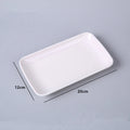 Axyaa Melamine Rectangular Noodle Plate for Hot Pot and Barbecue