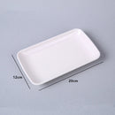 Axyaa Melamine Rectangular Noodle Plate for Hot Pot and Barbecue