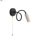 Axyaa Yellow Cave Stone LED Wall Lamp: Angle Adjustable Wall Light Fixtures