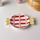 Axyaa Candy Shaped Plate: Colorful Dessert Dish, Perfect Gift for Girls