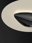 Axyaa 50CM LED Ceiling Lamp with Remote Control for Bedroom Living Room