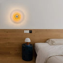 Axyaa Nordic Water Ripple Glass LED Wall Lamp for Living Room Bedroom Study