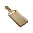 Axyaa Stainless Steel Rectangular Steak Tray for Western Food, BBQ, or Snacks, Korean Style