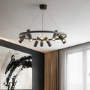 Axyaa Modern LED Pendant Light Chandeliers for Living Room and Dining Room