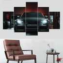 Vehicles Modified Car RS 5 Wide Body Sports Auto Print by Axyaa