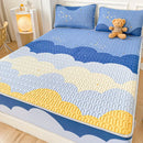 Axyaa Summer Cooling Mat - Soft & Cool Fitted Sheet Set